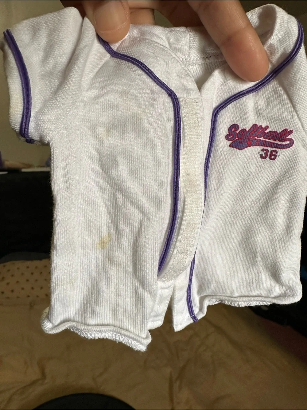 American Girl Doll softball Jersey